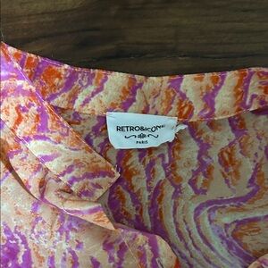 Retro & Cone Paris Colorful Blouse